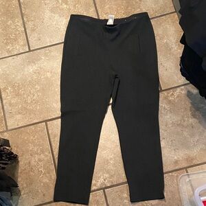 Chico's Black Straight Leg Pants